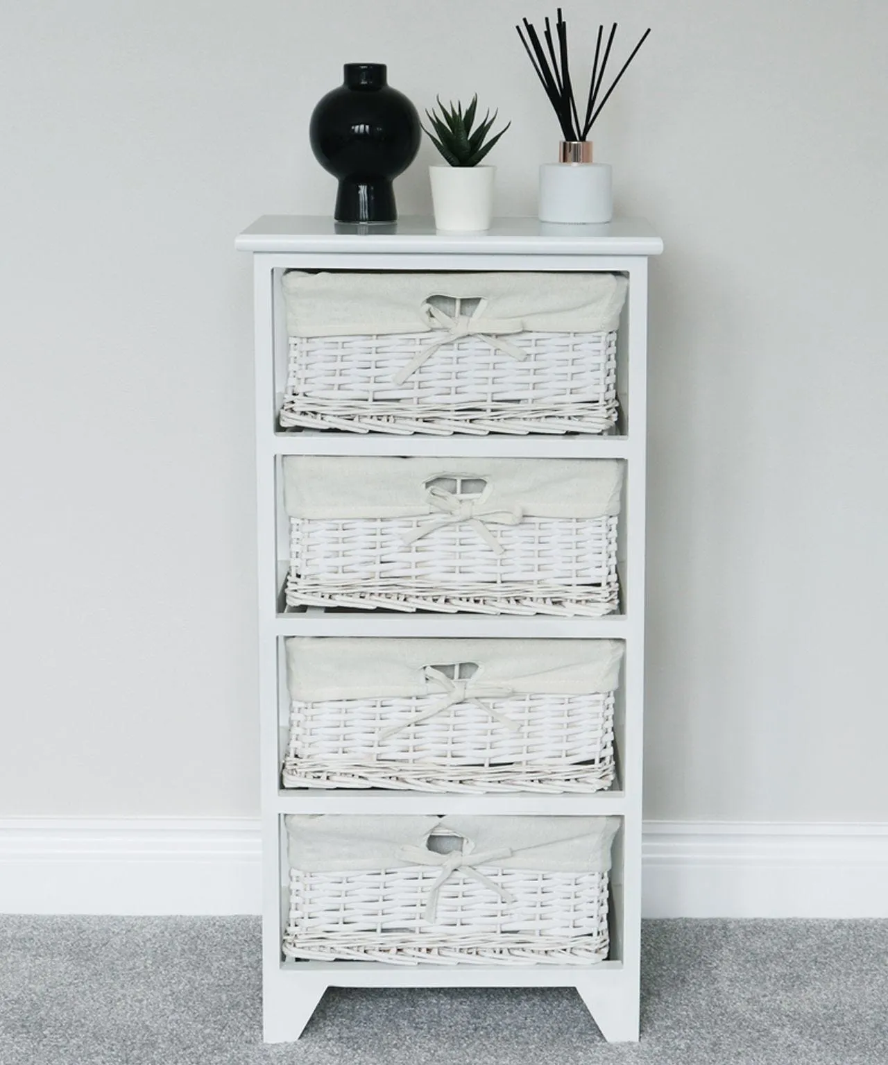 4 Drawer Tall Storage Unit