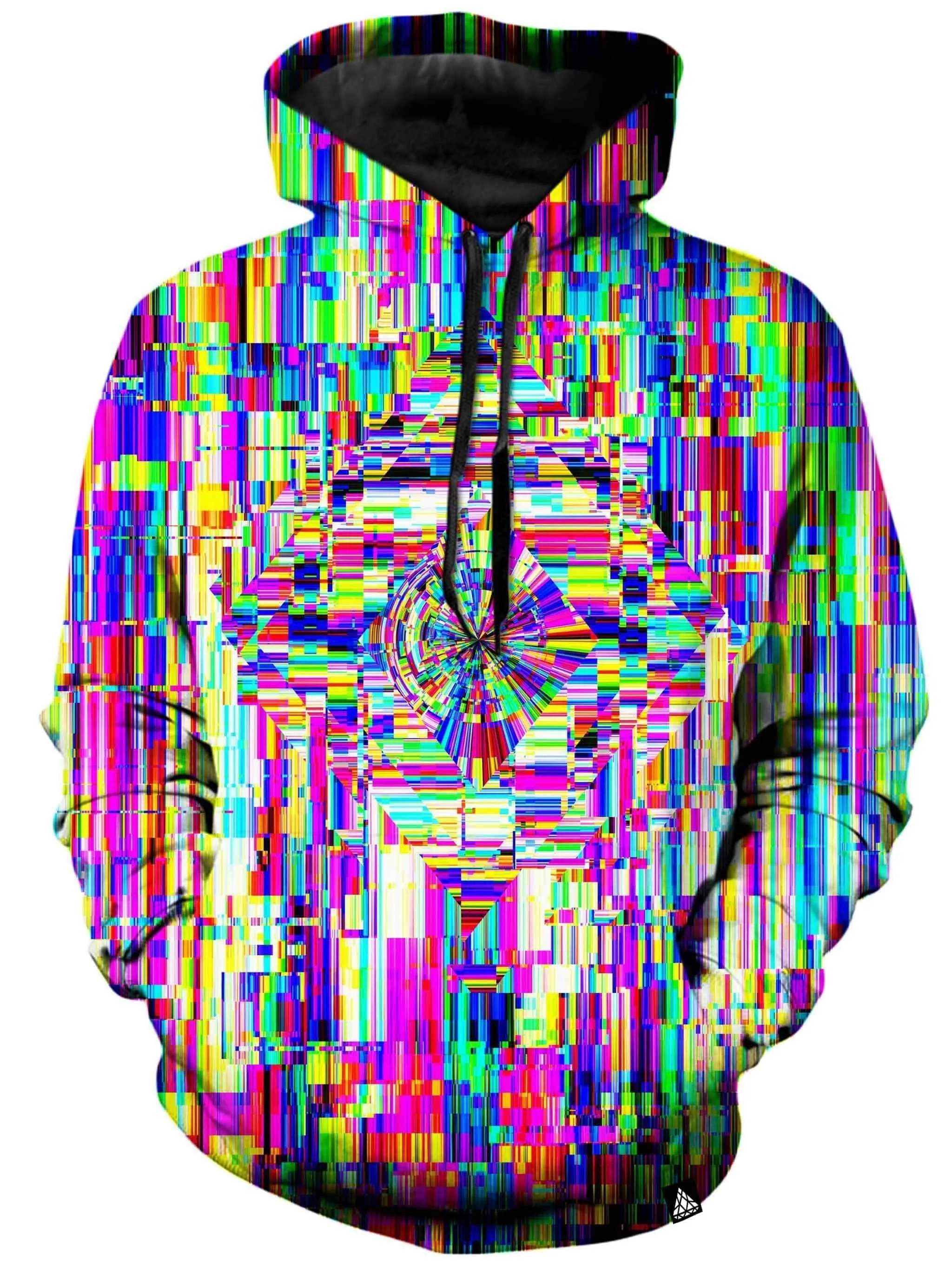 Abstract Glitch Unisex Hoodie