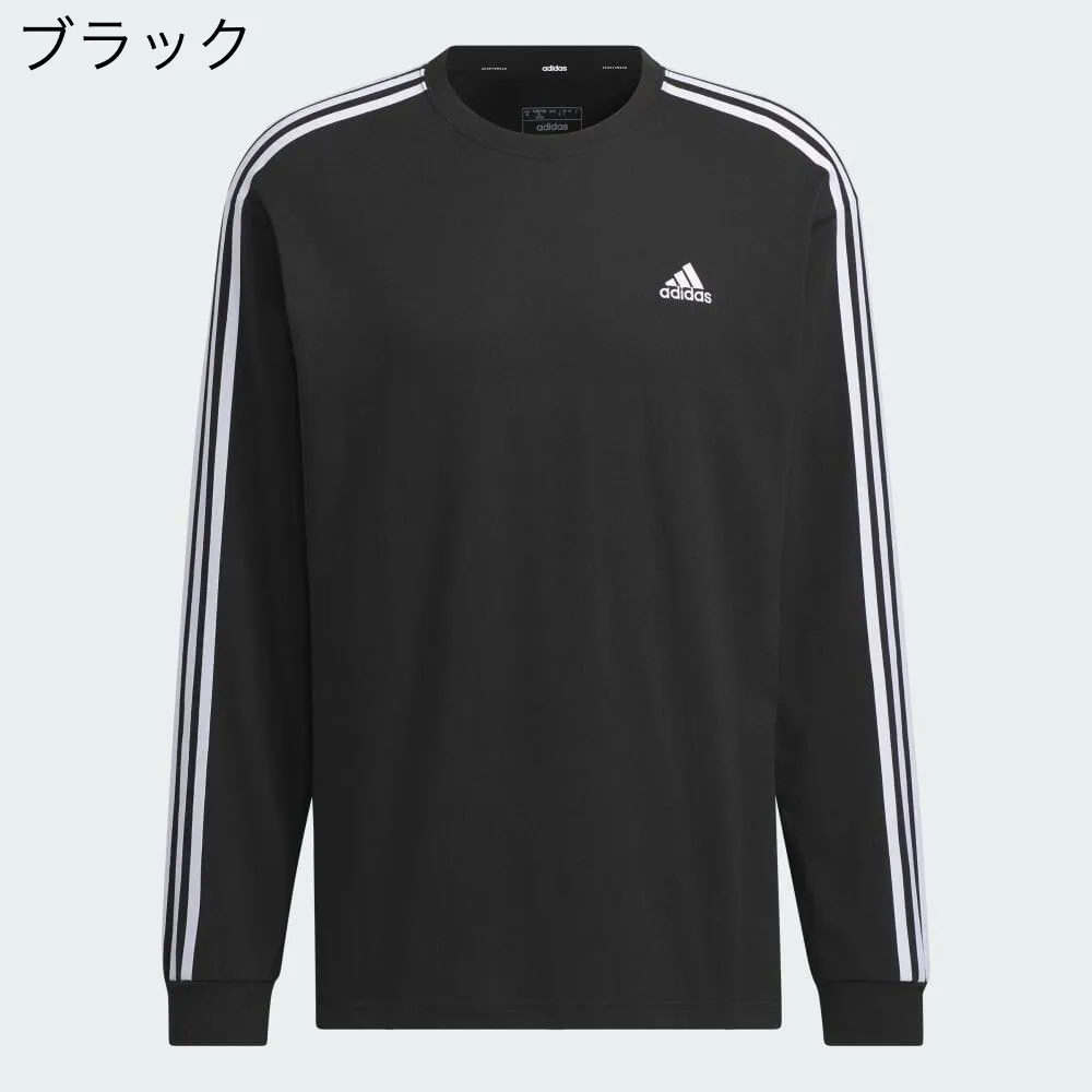 adidas  |Crew Neck Stripes Unisex Street Style Long Sleeves Plain