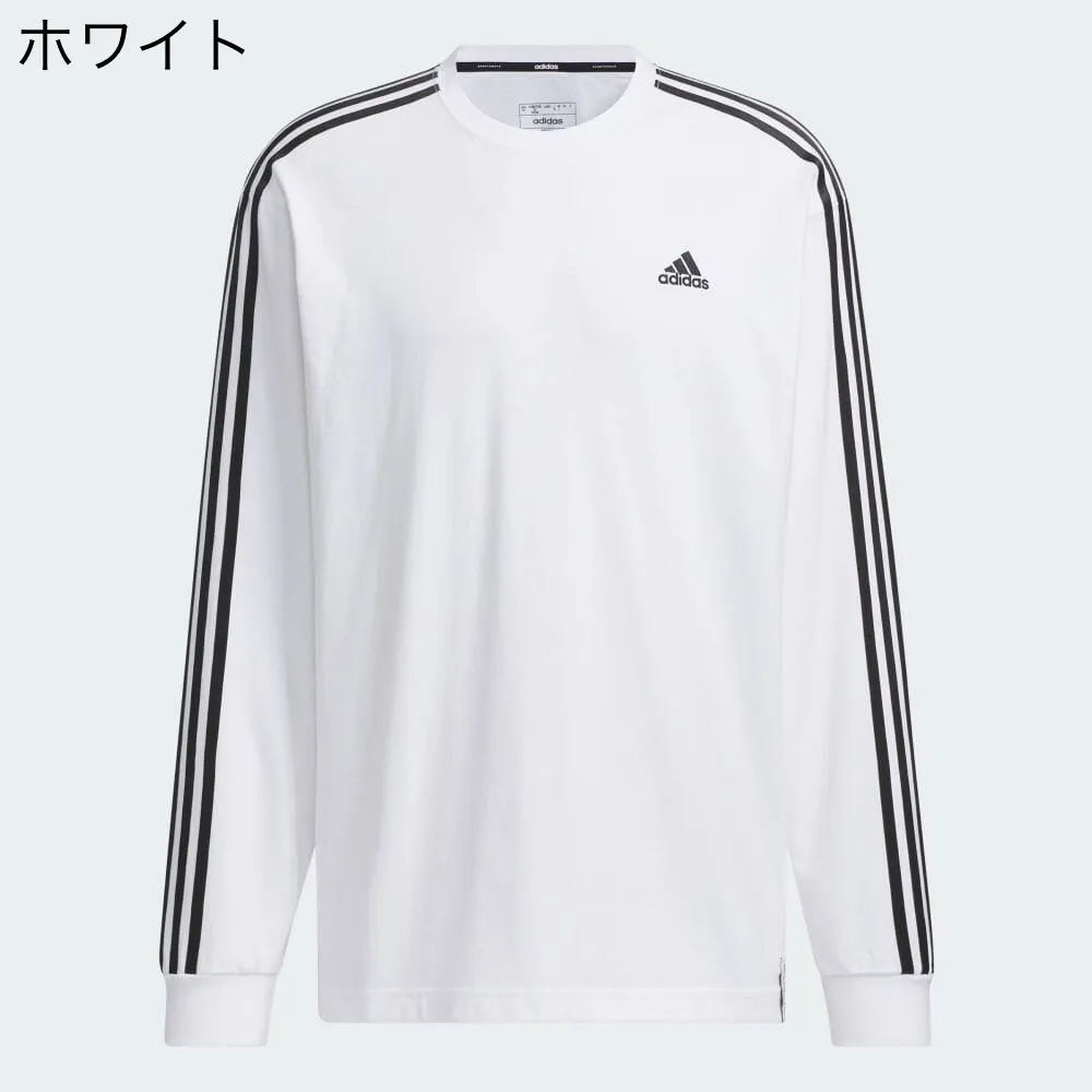 adidas  |Crew Neck Stripes Unisex Street Style Long Sleeves Plain