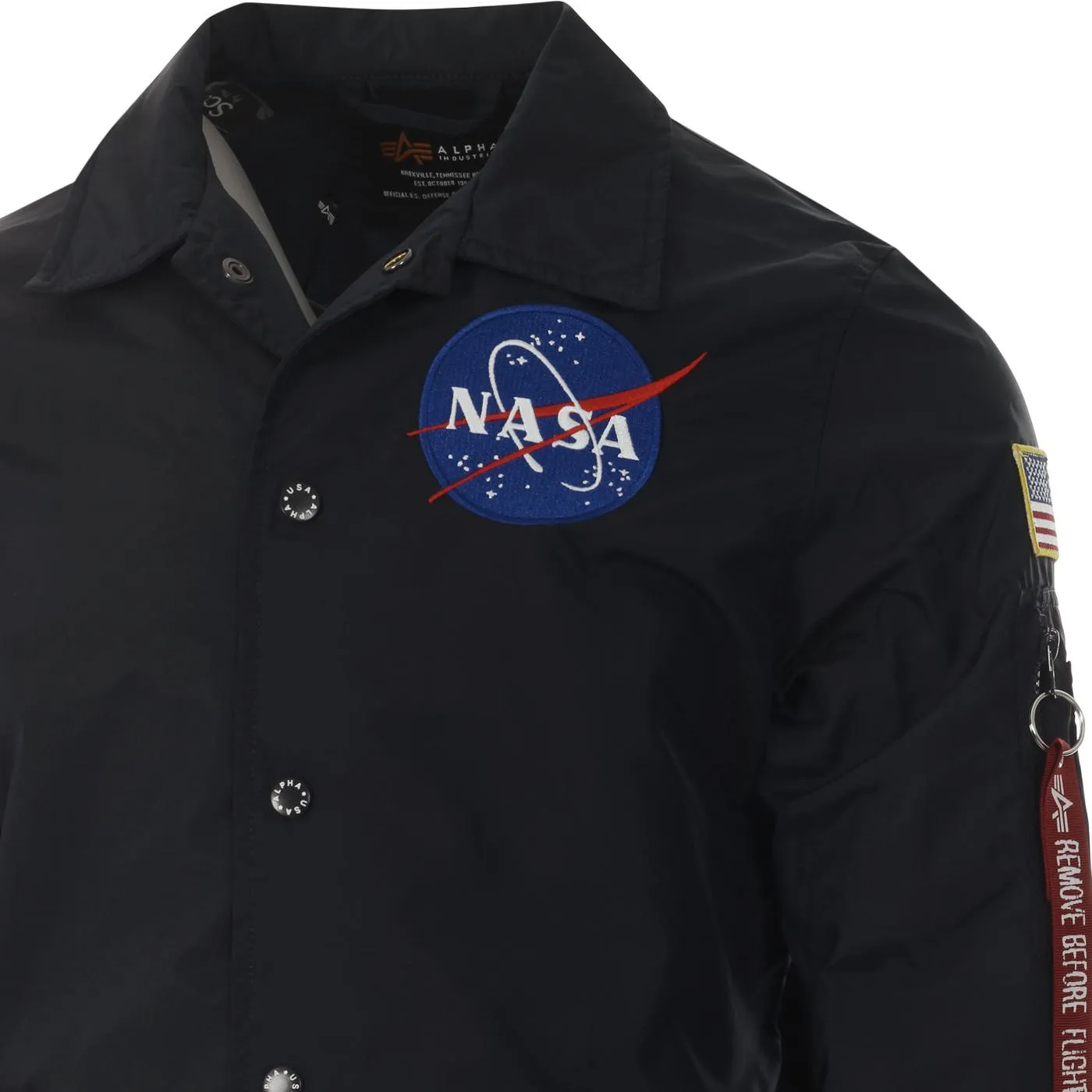 ALPHA INDUSTRIES x NASA Retro Coaches Jacket (RB)