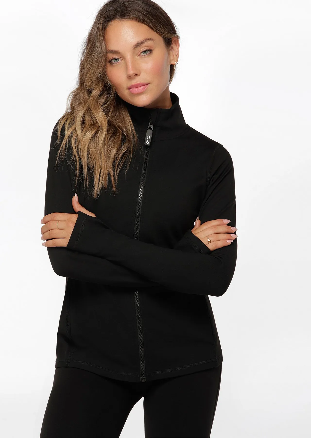 Amy Thermal Active Zip Through Jacket | Black | Jackets, Hoodies and Sweats | Lorna Jane Australia