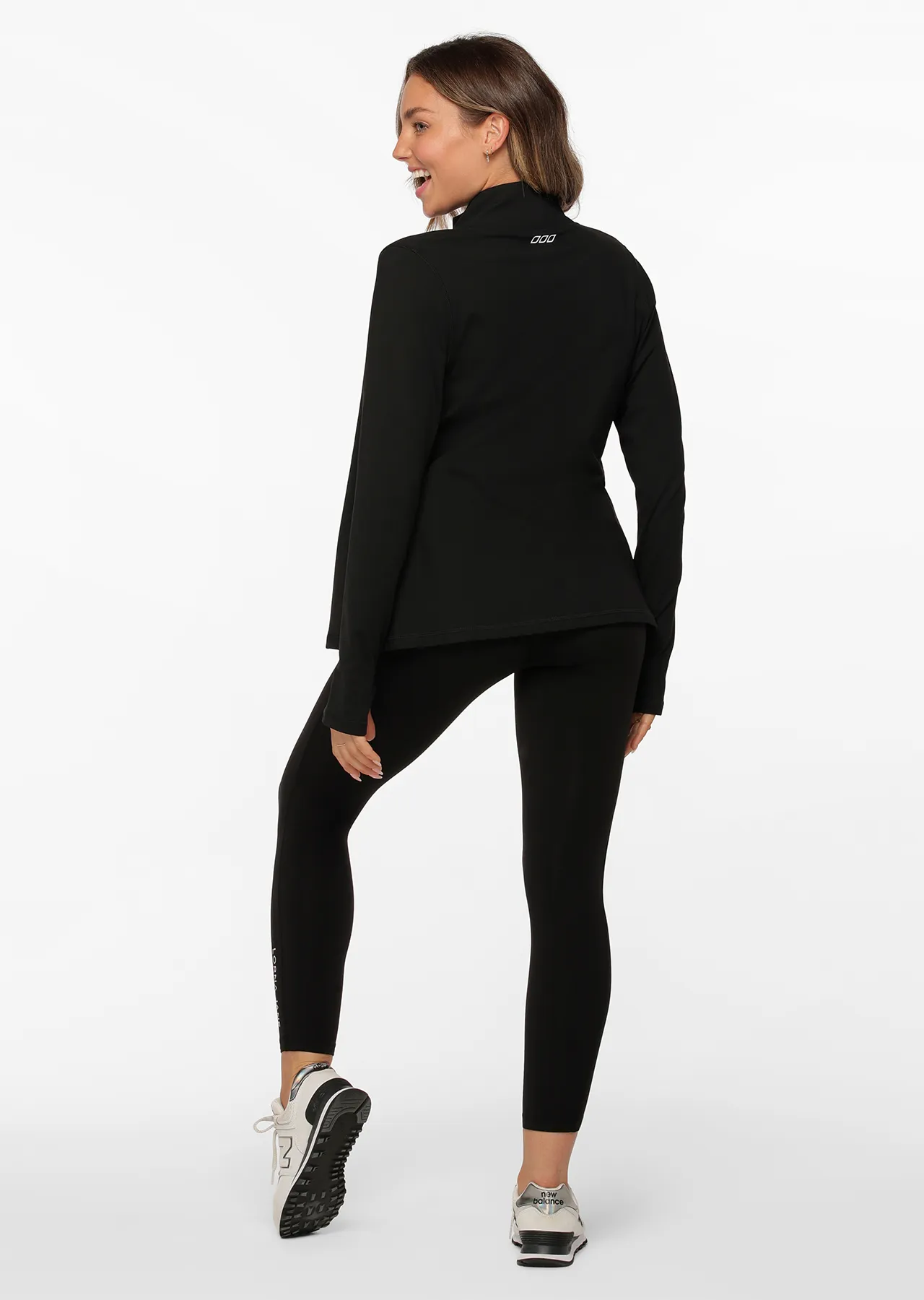 Amy Thermal Active Zip Through Jacket | Black | Jackets, Hoodies and Sweats | Lorna Jane Australia