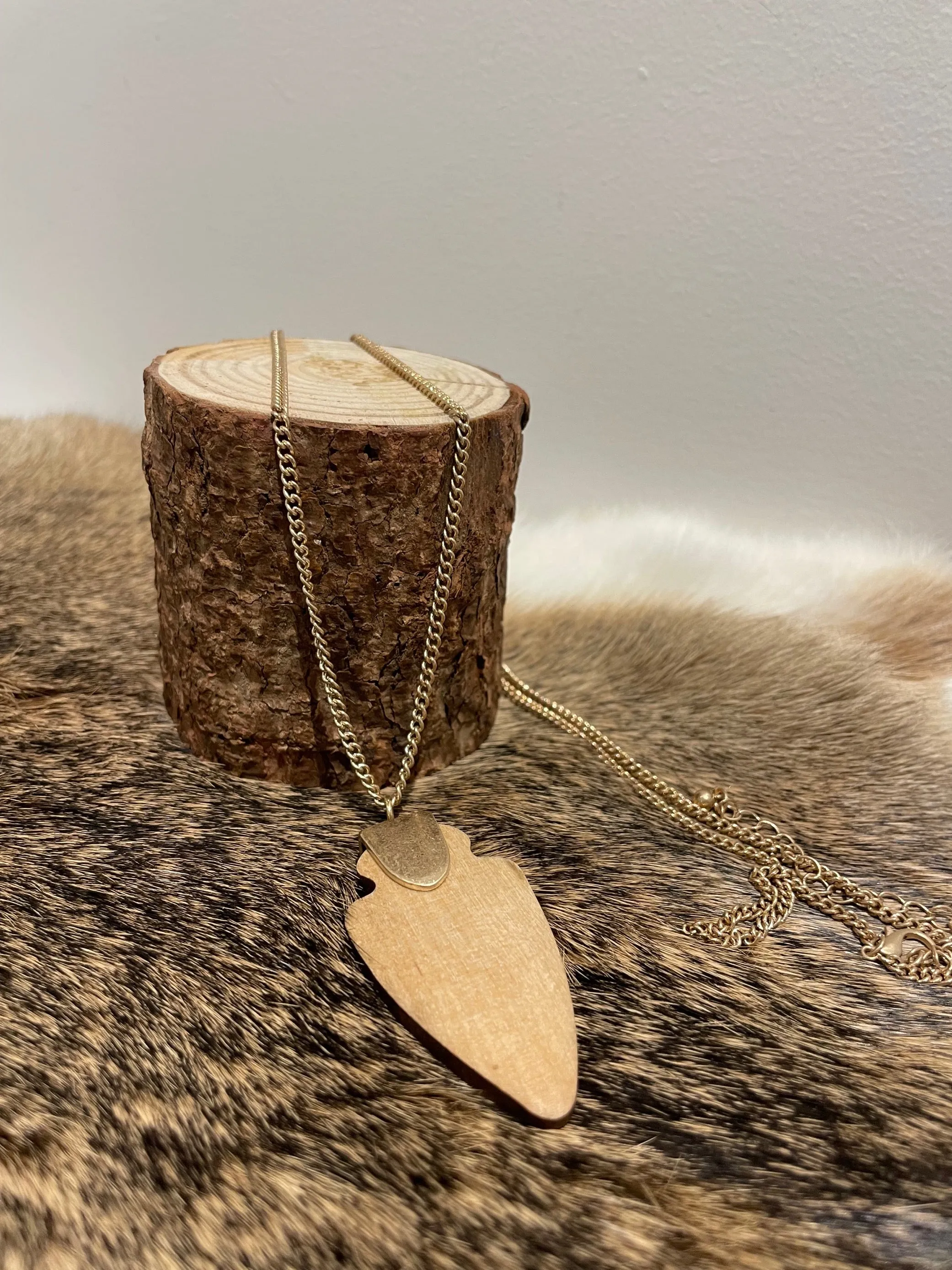 Arrowhead Pendant Necklace