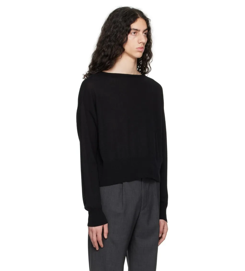 AURALEE  |Cashmere Silk Plain Sweaters