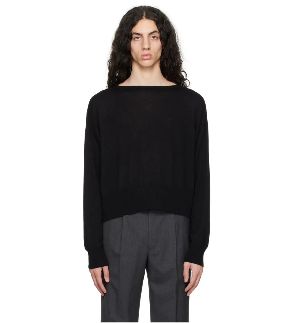 AURALEE  |Cashmere Silk Plain Sweaters