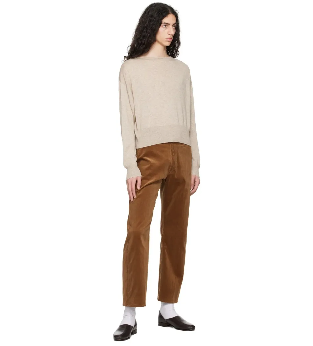 AURALEE  |Cashmere Silk Plain Sweaters