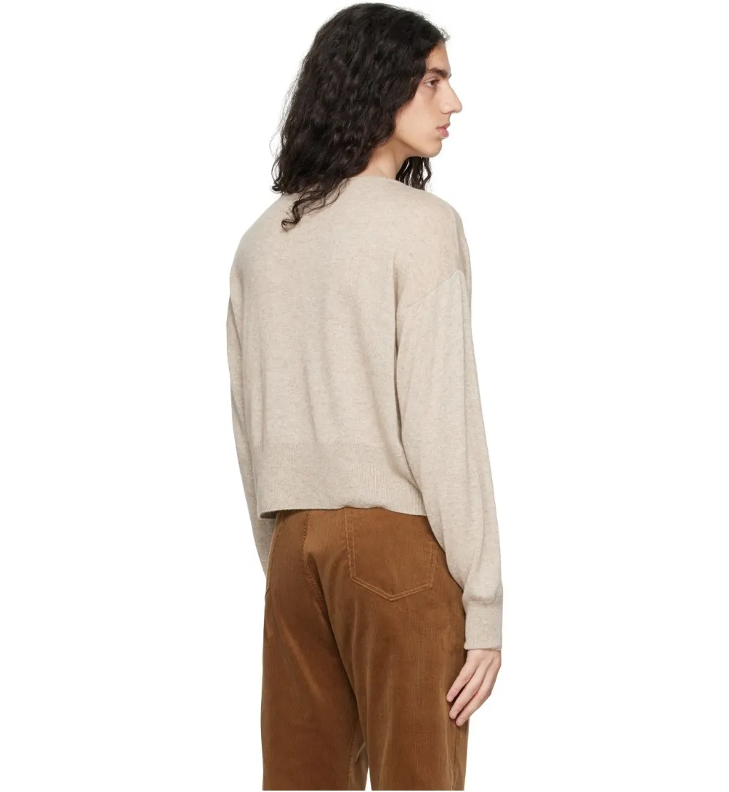 AURALEE  |Cashmere Silk Plain Sweaters