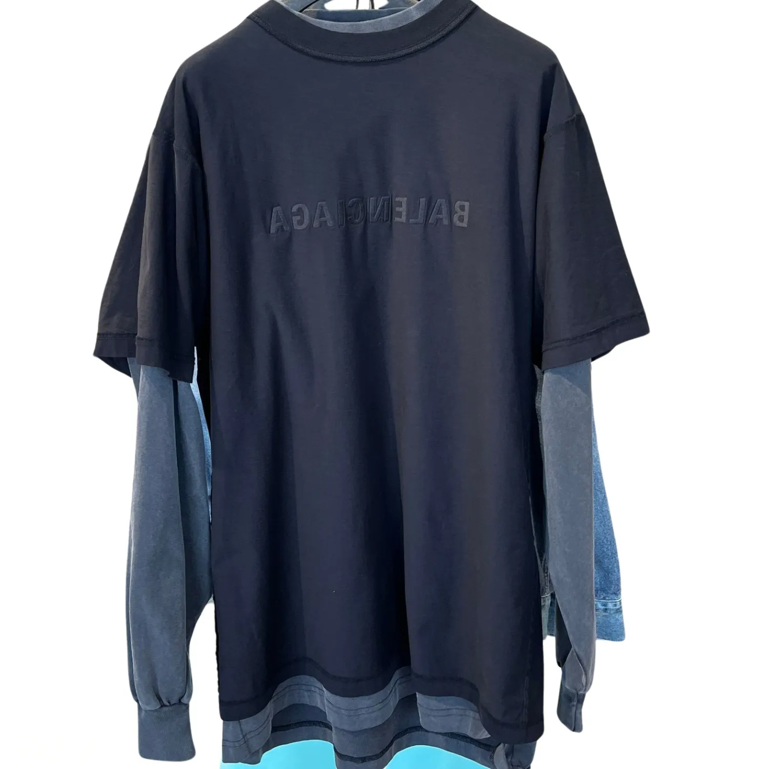 BALENCIAGA  |Crew Neck Unisex Street Style Long Sleeves Plain