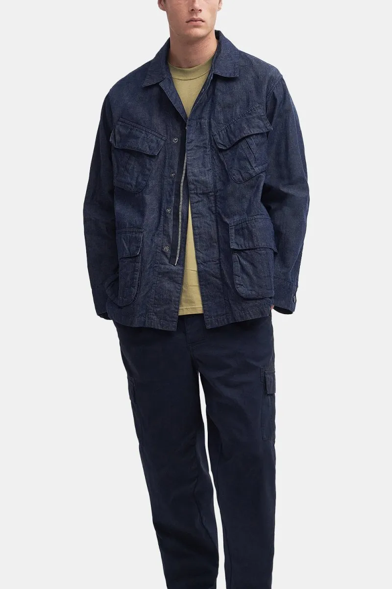 Barbour Denim Jungle Jacket (Indigo Blue)