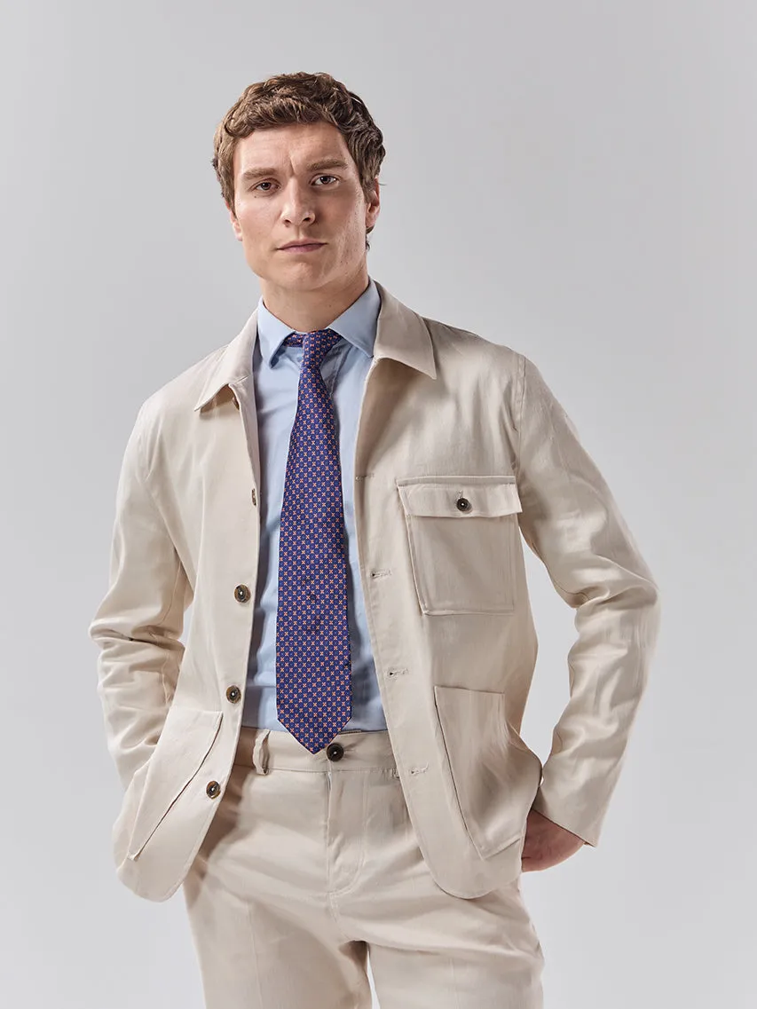 Batch 05 - Mens Cream Linen Jacket