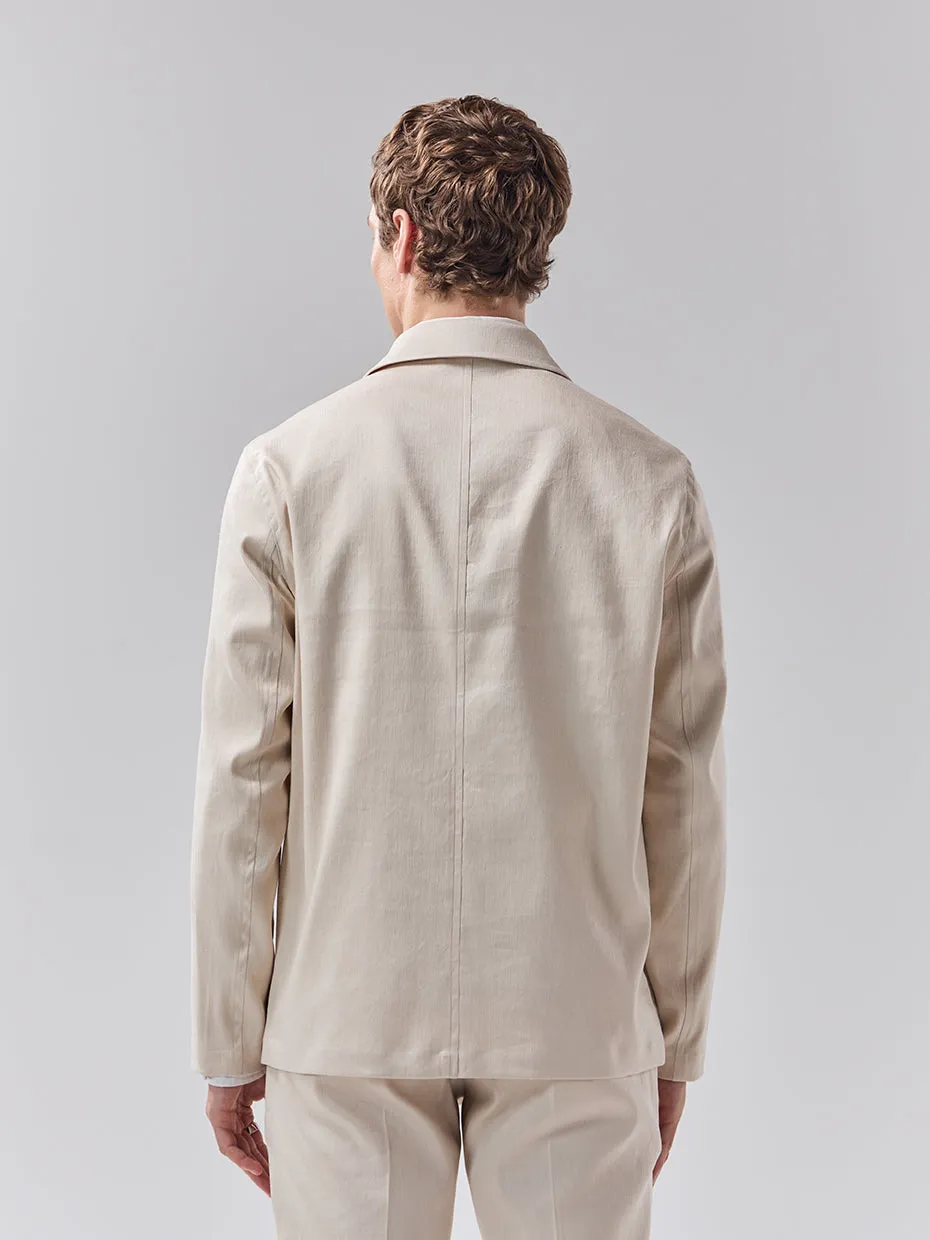 Batch 05 - Mens Cream Linen Jacket