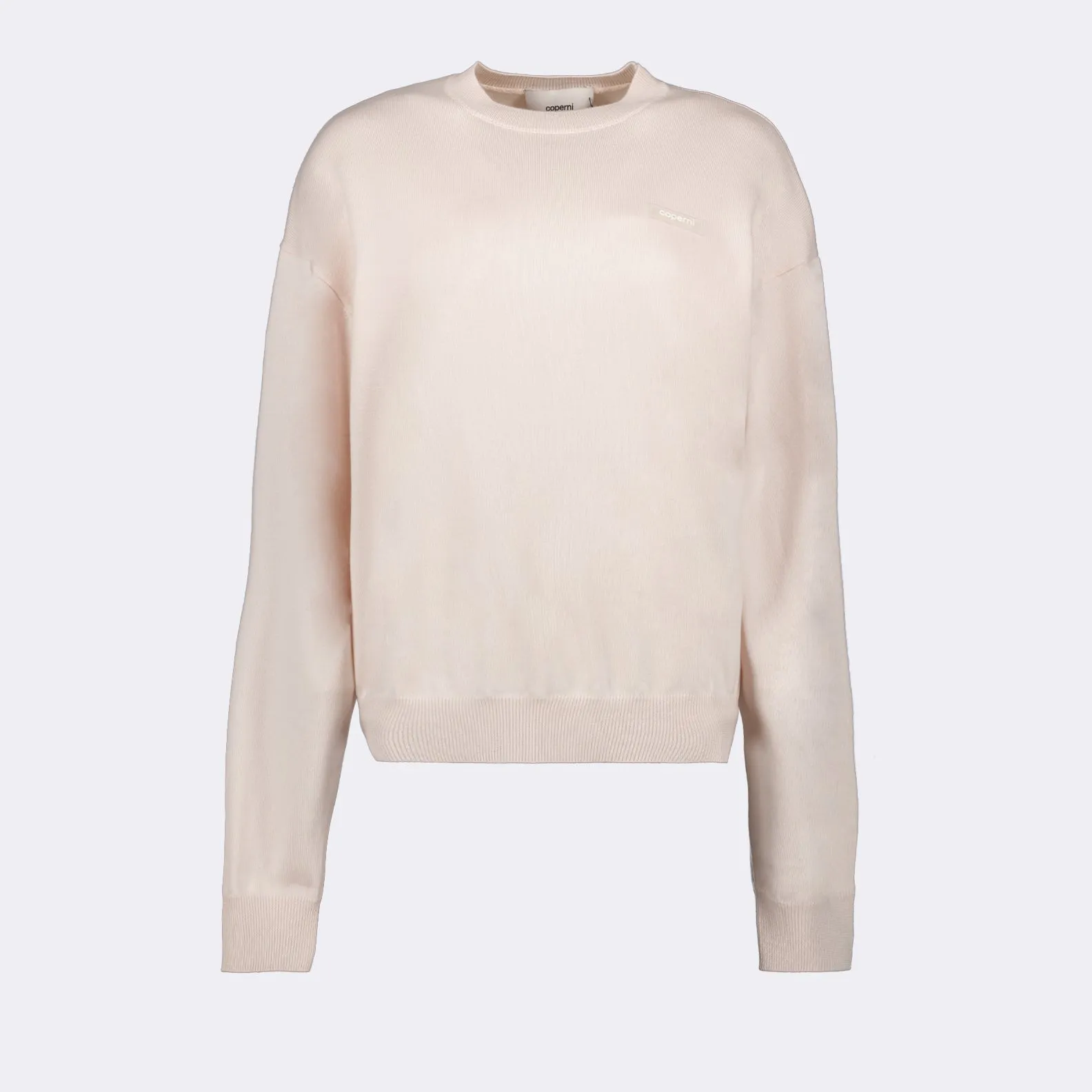 Beige Logo Sweater