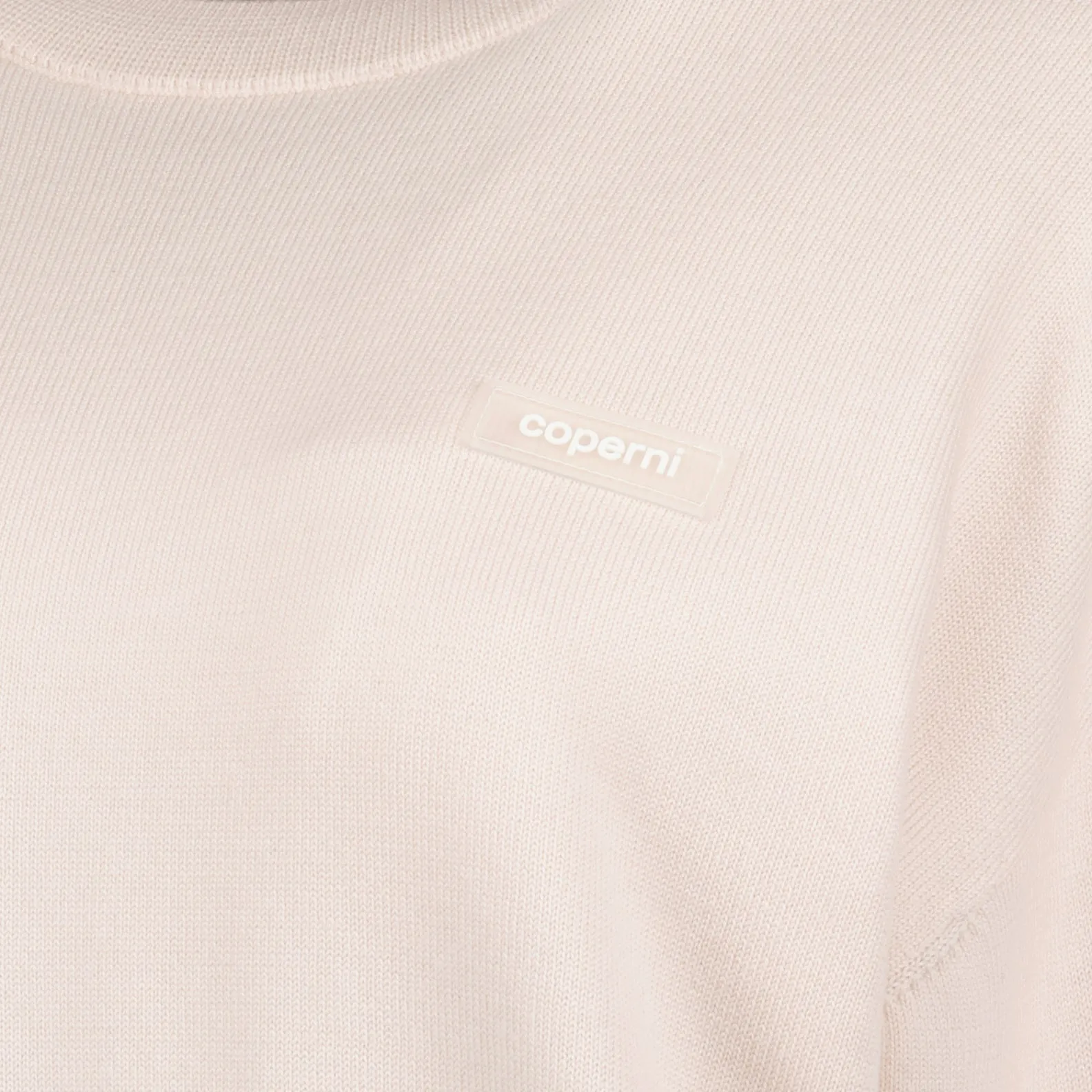 Beige Logo Sweater