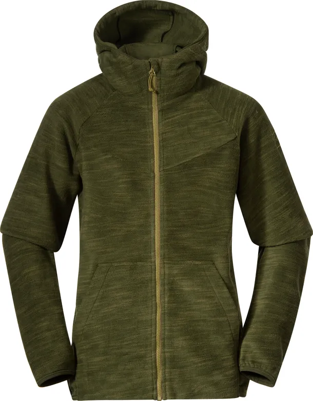 Bergans Youth Hareid Girl Jacket Dark Olive Green | Buy Bergans Youth Hareid Girl Jacket Dark Olive Green here | Outnorth