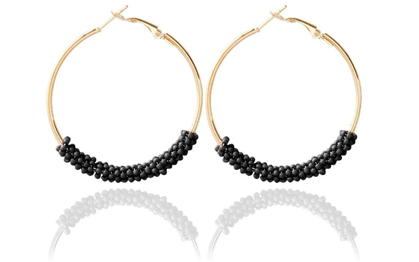 Big Circle Bohemian Hoop Earrings