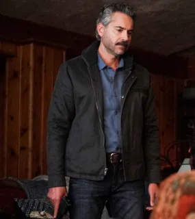 Big Sky TV Series Omar Metwally Grey Jacket