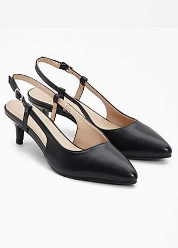 bonprix bonprix Slingback Court Shoes | Kaleidoscope