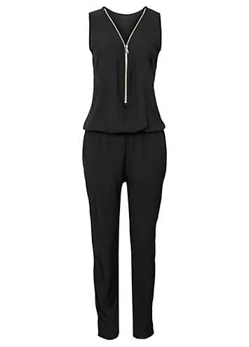 bonprix bonprix Zip Bodice Jumpsuit | Kaleidoscope