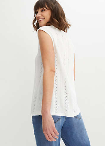 bonprix Broderie Anglaise Blouse | Grattan