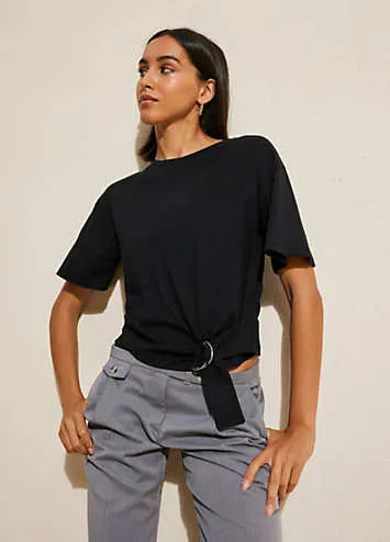 bonprix Buckle Hem T-Shirt | Grattan