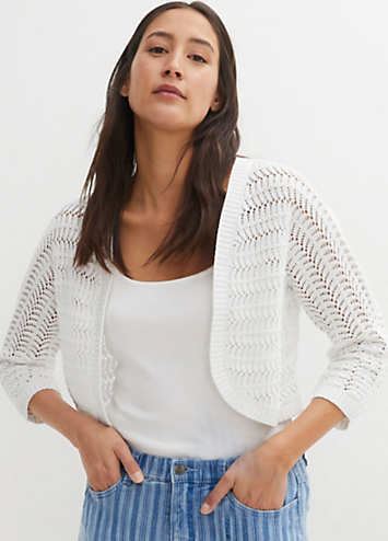 bonprix Crochet Bolero | Grattan