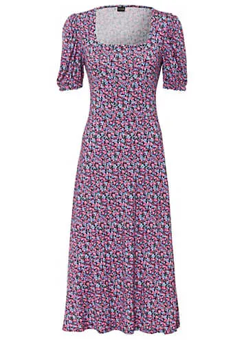 bonprix Floral Jersey Dress | Grattan