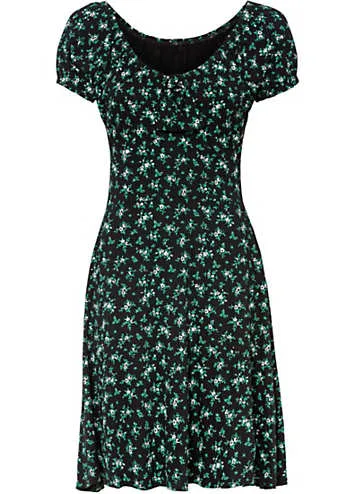 bonprix Floral Print Jersey Dress | Grattan