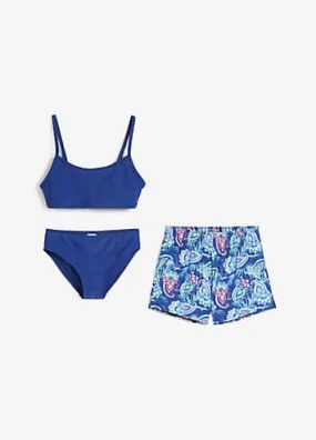 bonprix Kids Bikini Top, Bottoms & Shorts Set | Grattan