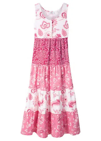 bonprix Kids Multi Print Maxi Dress | Grattan