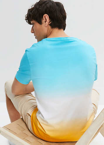 bonprix Men’s Dip-Dye Gradient T-Shirt | Grattan