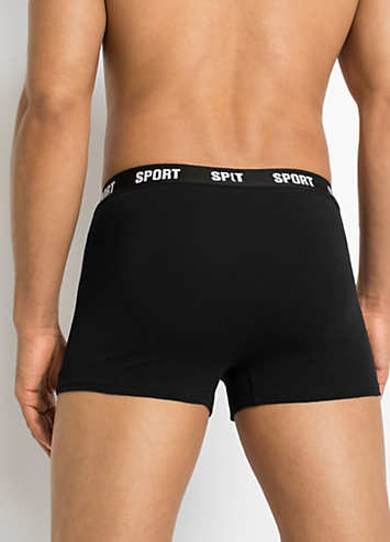 bonprix Pack of 3 Fitted Boxers | Grattan