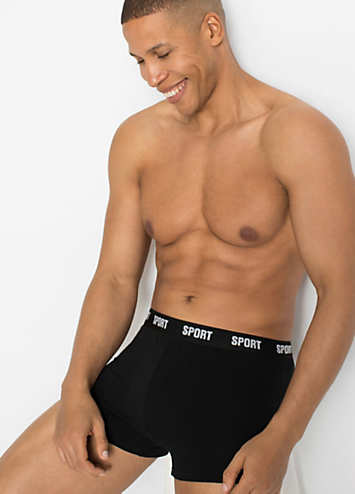 bonprix Pack of 3 Fitted Boxers | Grattan