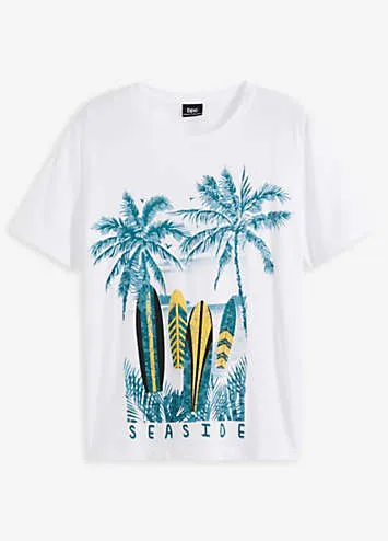 bonprix Surfboard Print T-Shirt | Grattan