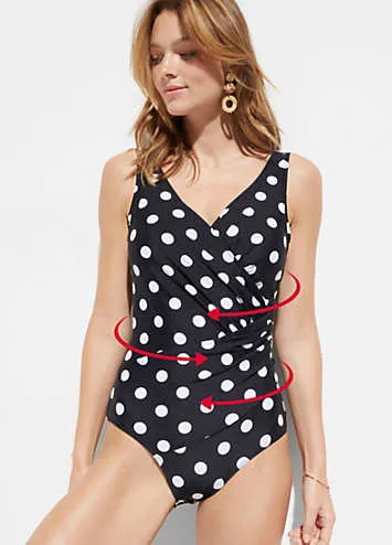 bonprix Wraparound Shaper Swimsuit | Grattan