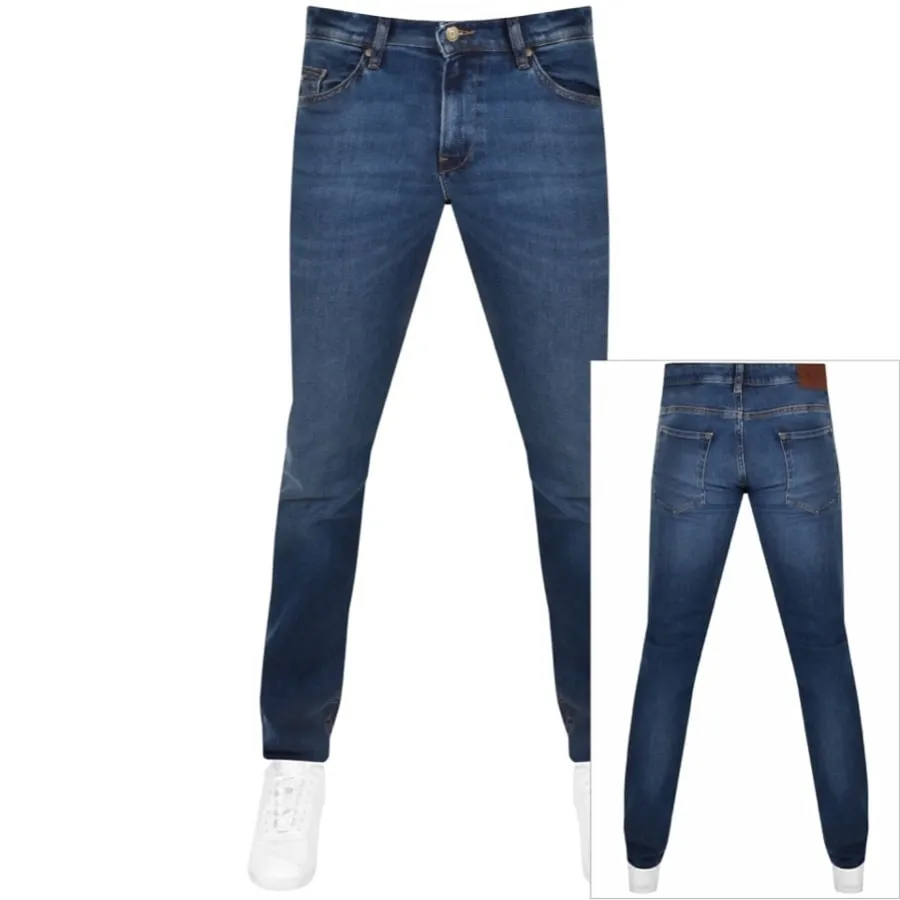 BOSS Delaware 3 Slim Fit Jeans Blue