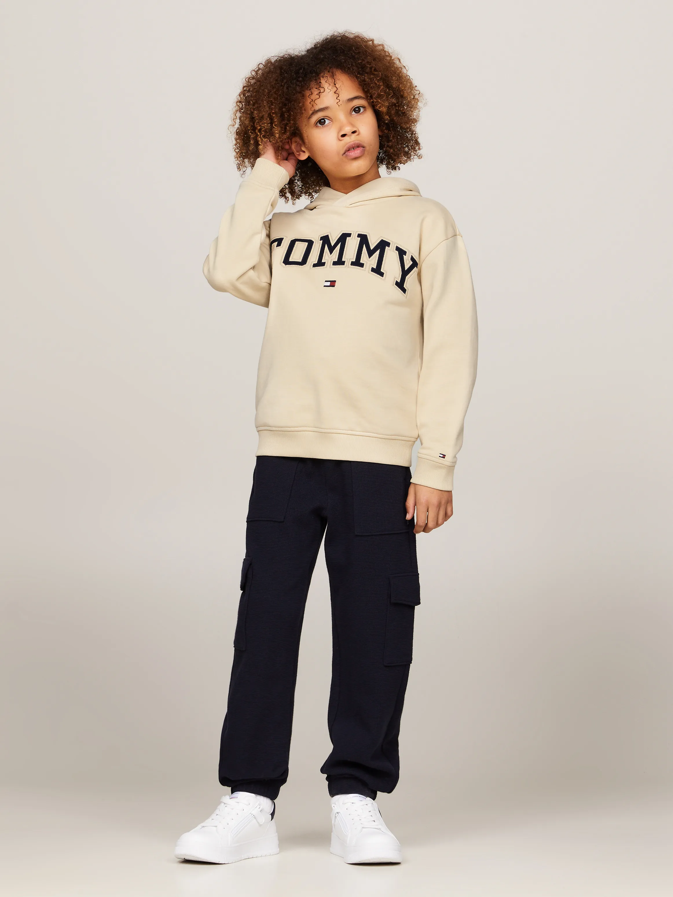 Boys 8-16 Varsity Logo Embroidery Hoodie | Sweatshirts & Hoodies | Tommy Hilfiger