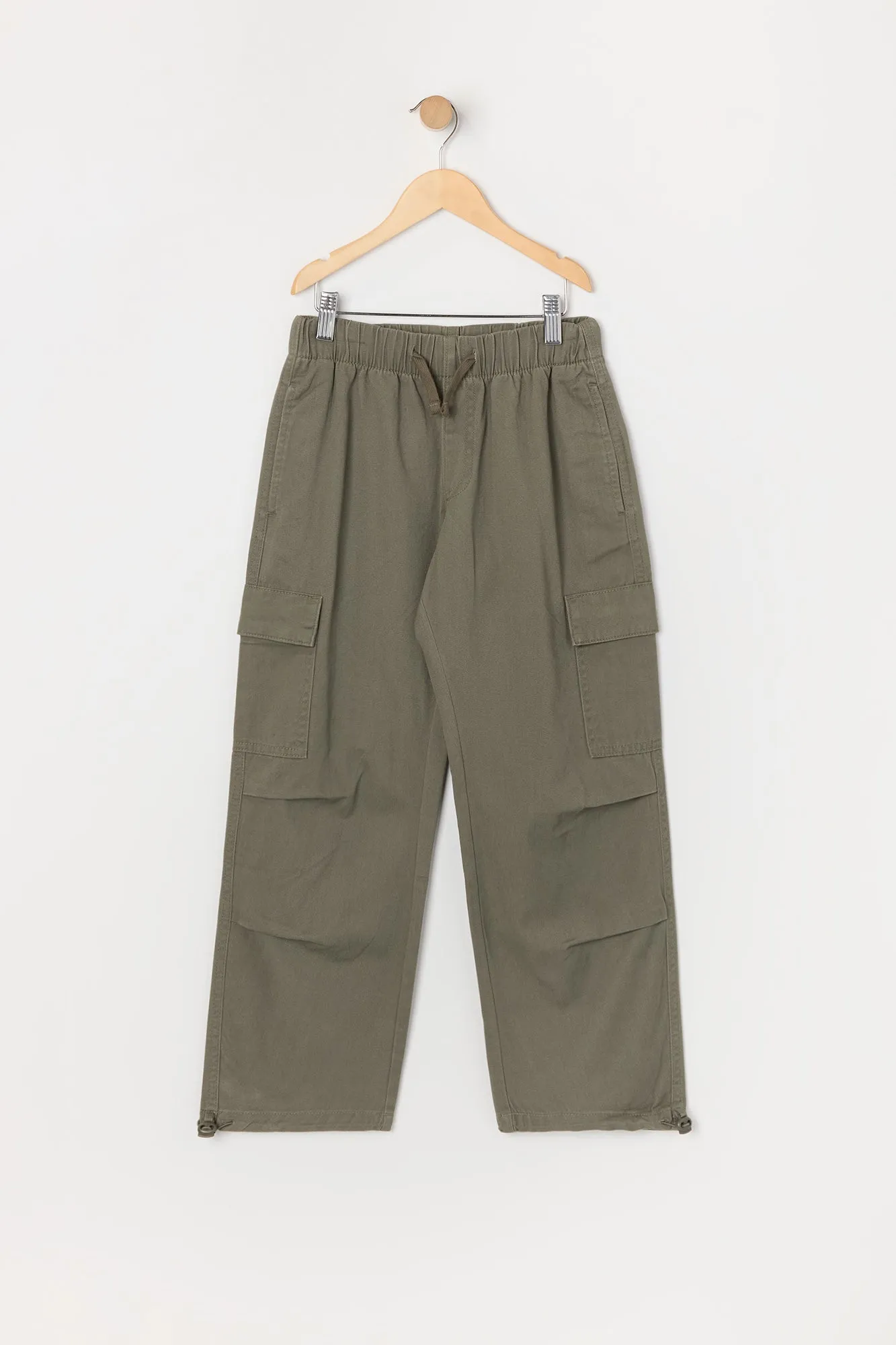 Boys Toggle Hem Parachute Cargo Pant