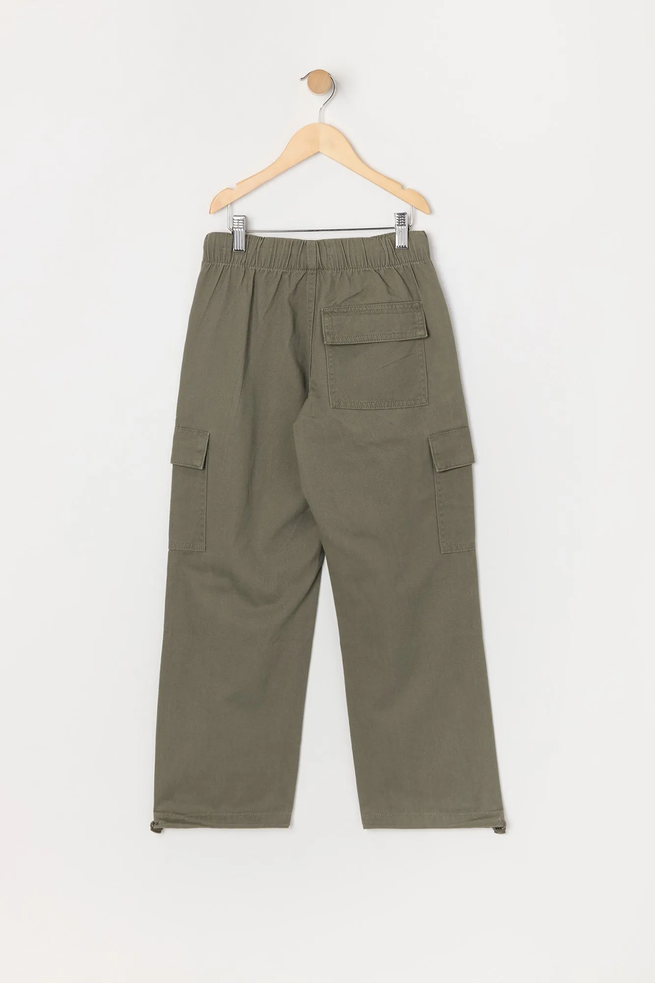 Boys Toggle Hem Parachute Cargo Pant