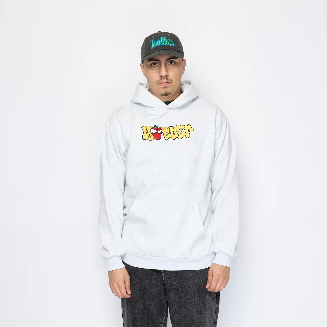 Butter Goods - Big Apple Pullover Hood (Ash)