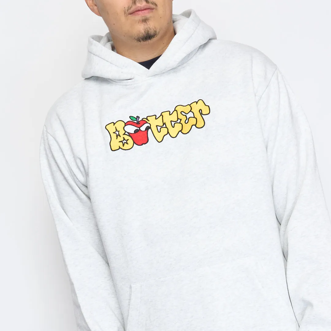 Butter Goods - Big Apple Pullover Hood (Ash)