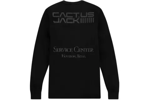 Cactus Jack  |Crew Neck Unisex Street Style Collaboration Long Sleeves