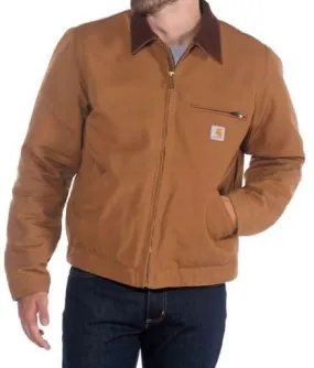 Carhartt New Duck Detroit Jacket: Carhartt Brown: M