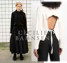 CECILIE BAHNSEN  |V-neck & Crew neck