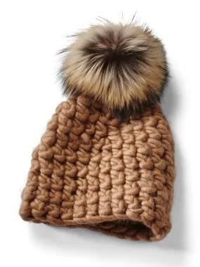 Chunky Wool Knit Hat