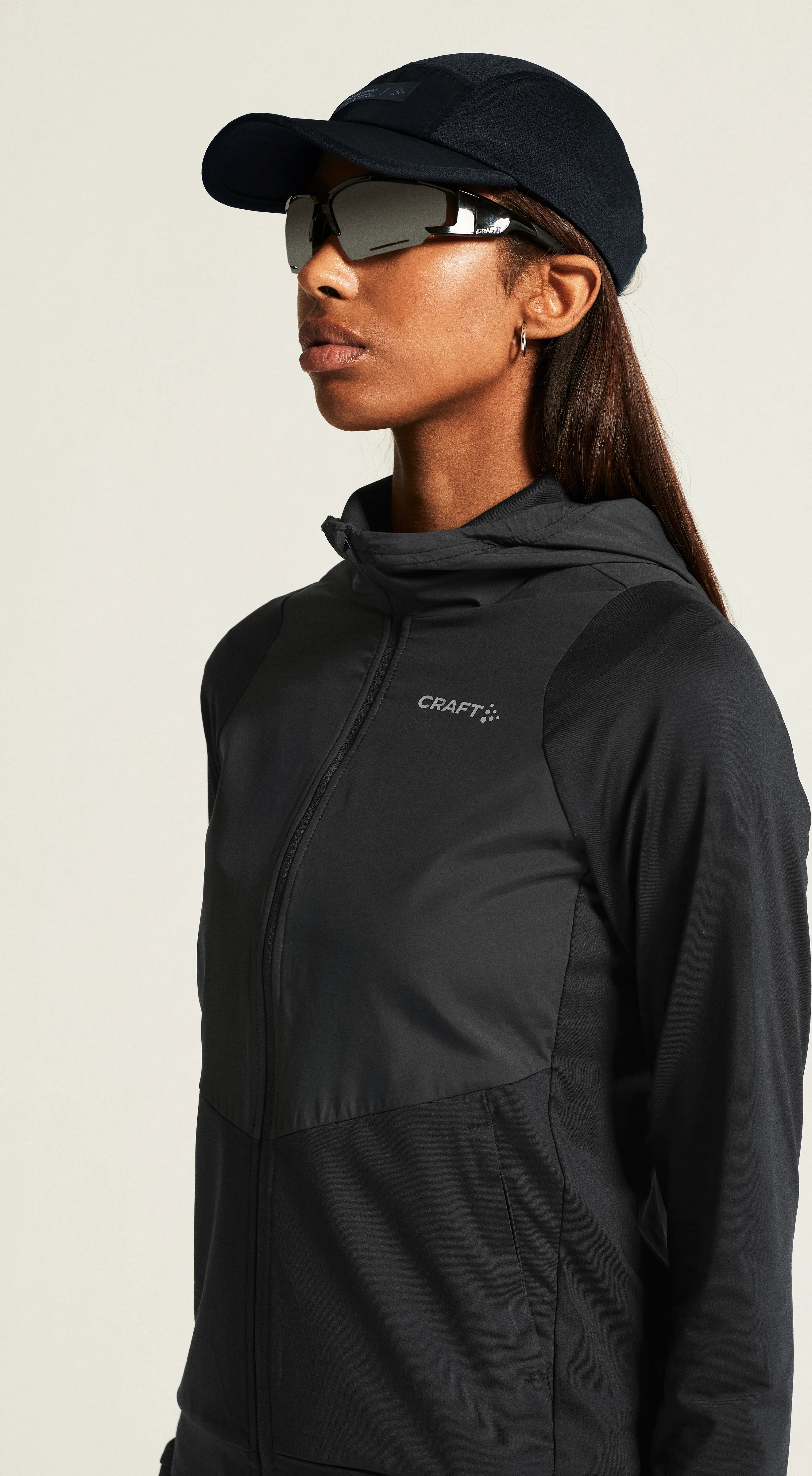 Craft Women's Advance Essence Jersey Hood Jacket 2 Black | Buy Craft Women's Advance Essence Jersey Hood Jacket 2 Blac