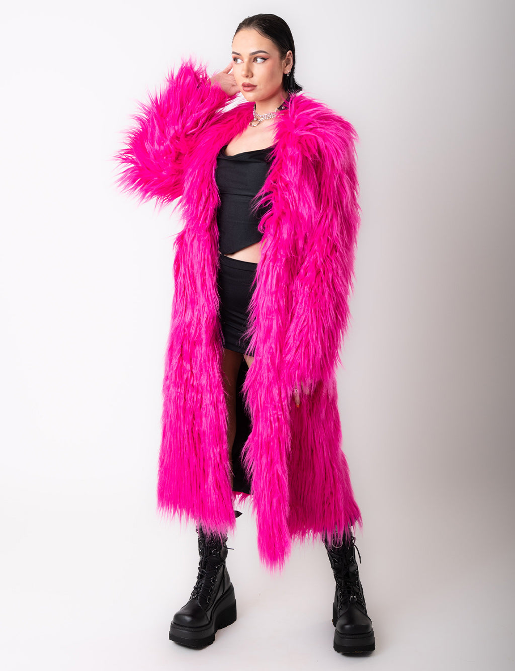 CUSTOM FAUX FUR JACKET 2.0 - LONG LENGTH  MADE 4 U 