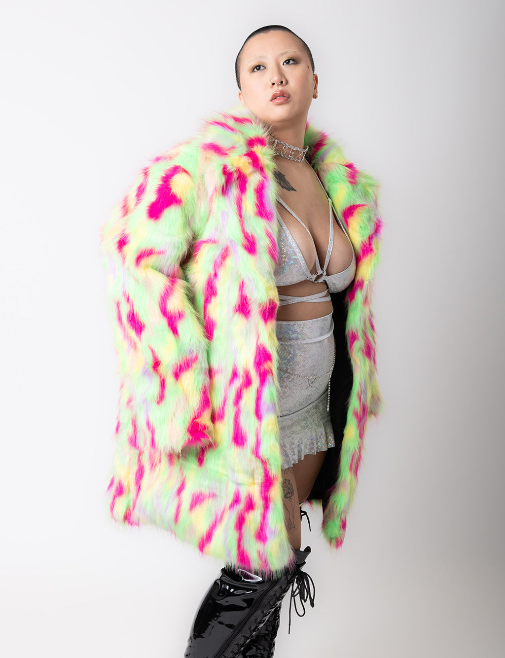 CUSTOM FAUX FUR JACKET 2.0 - MID LENGTH  MADE 4 U 