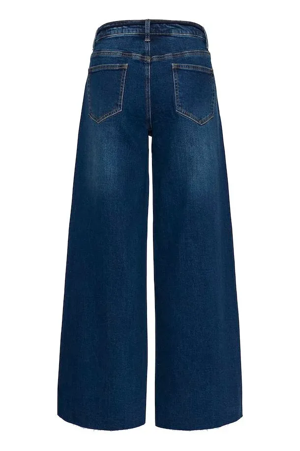 DangoMW 144 Wide Leg Jeans Dark Blue