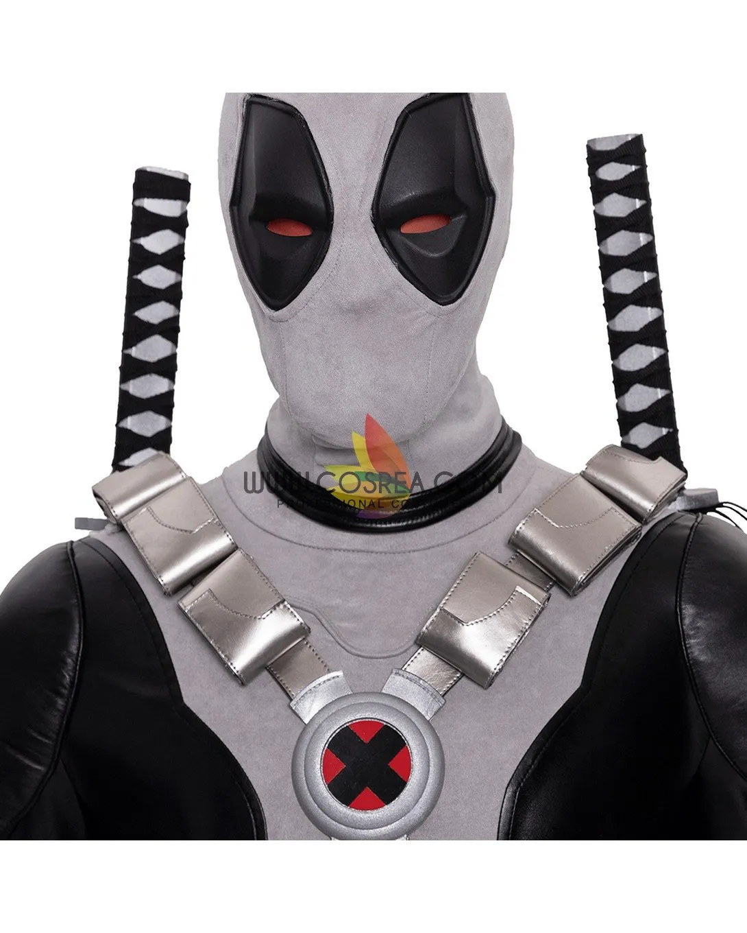 Deadpool Grey X-Force Cosplay Costume